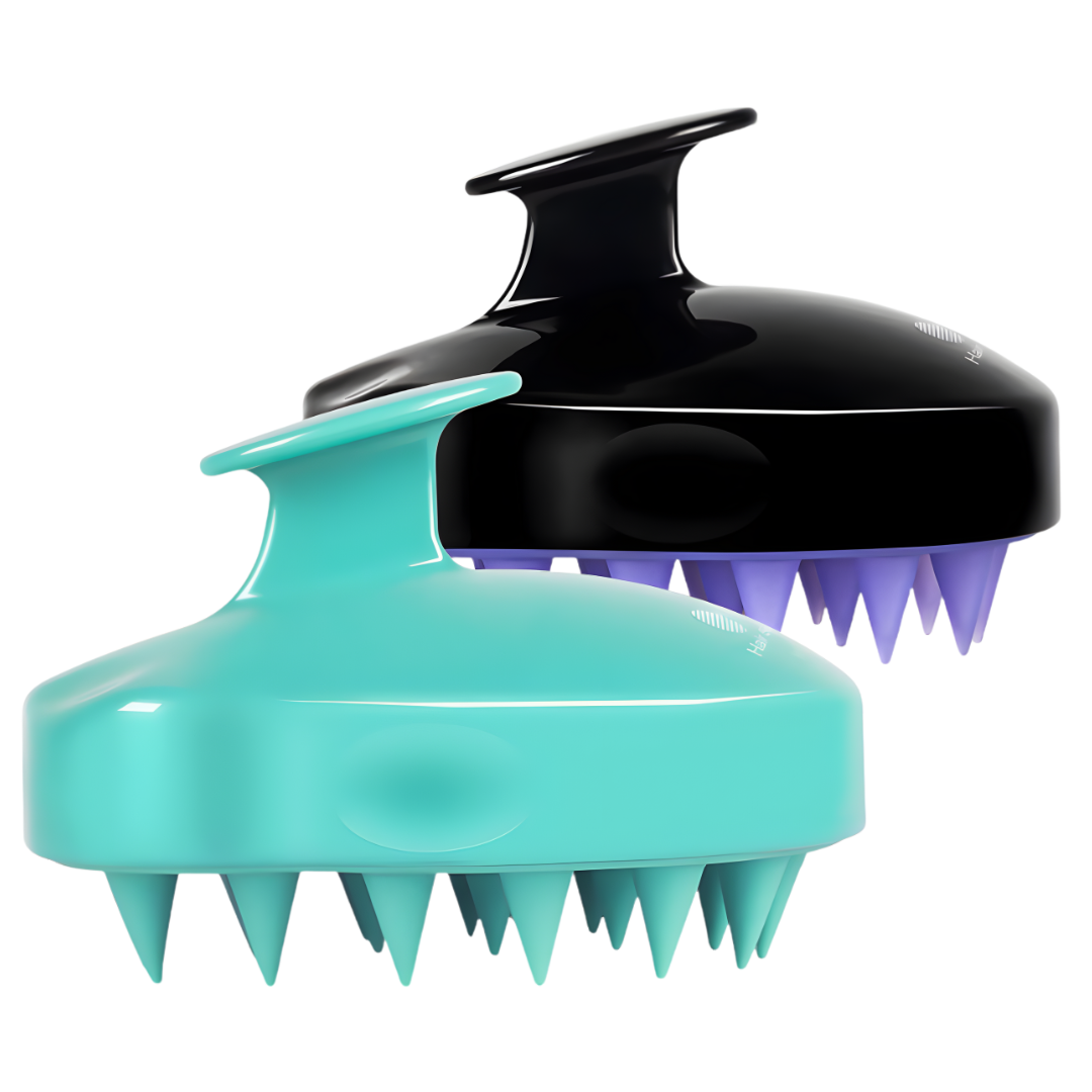 Scalp Massager Shampoo Brush with Soft Silicone Bristles - Image 3