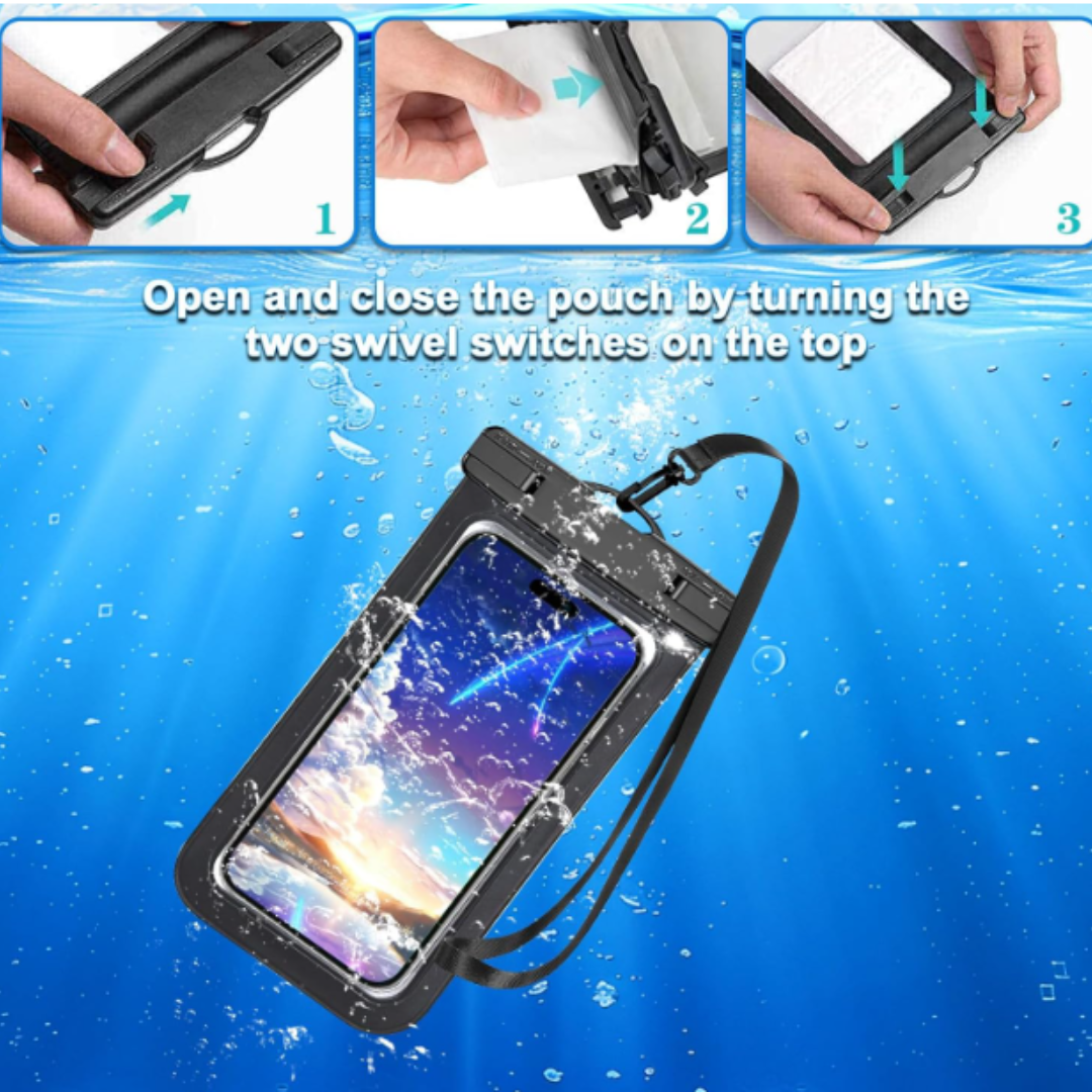 Universal Waterproof Mobile Pouch Case for All iOS & Android Phones - Image 6