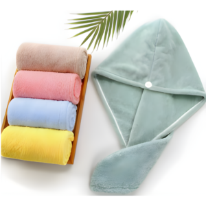 Quick Dry Hair Drying Towel Cap for Women