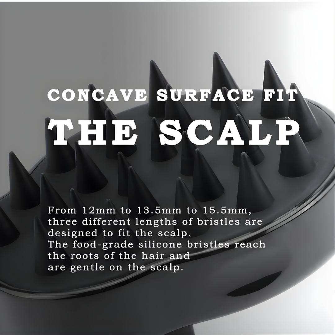 Scalp Massager Shampoo Brush with Soft Silicone Bristles - Image 7