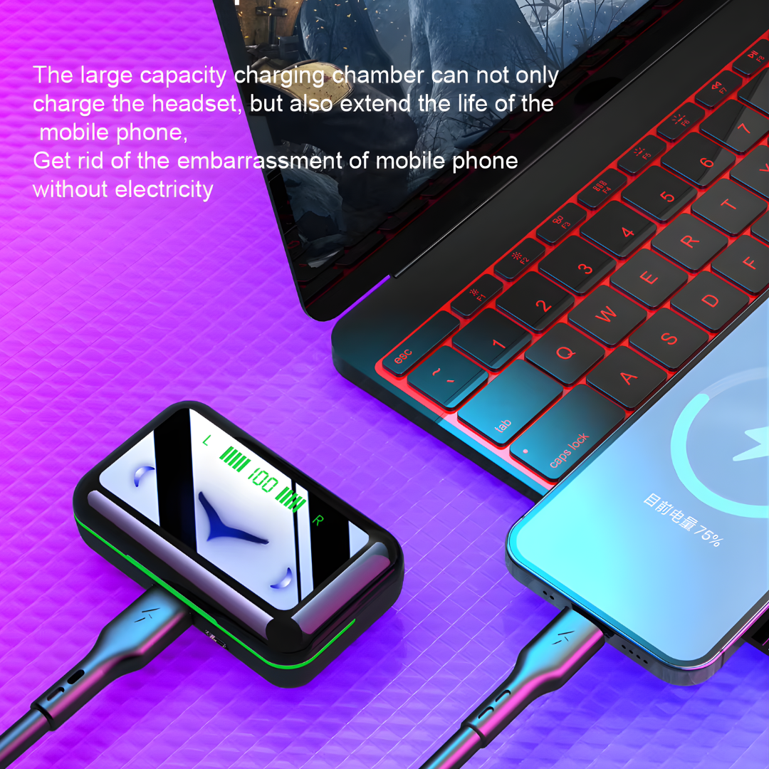 E10 Gaming wireless earbuds - Image 5