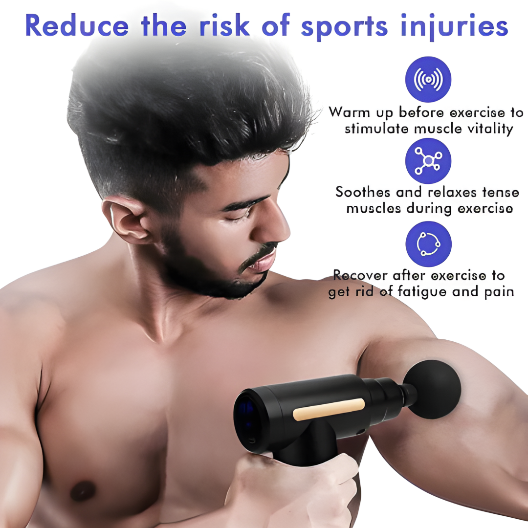 Ultra 5 in 1 Massager Gun-Rechargeable - Image 4