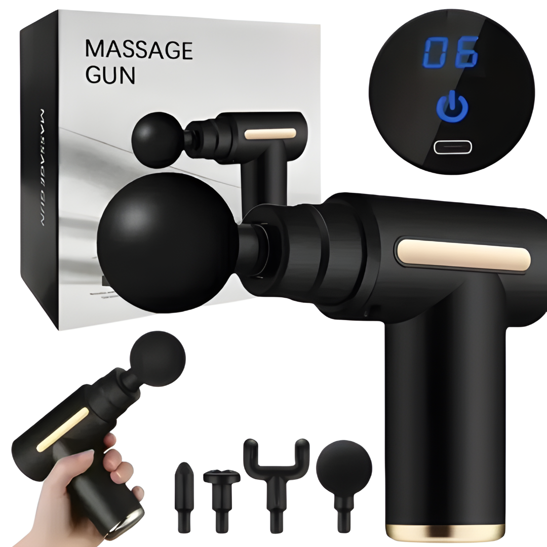 Ultra 5 in 1 Massager Gun-Rechargeable