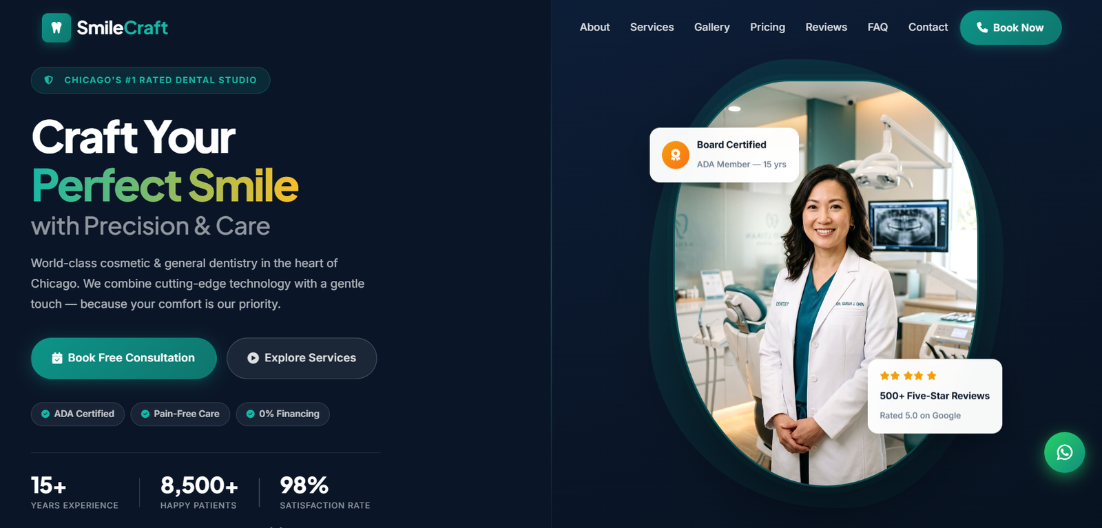 Dental Clinic Website